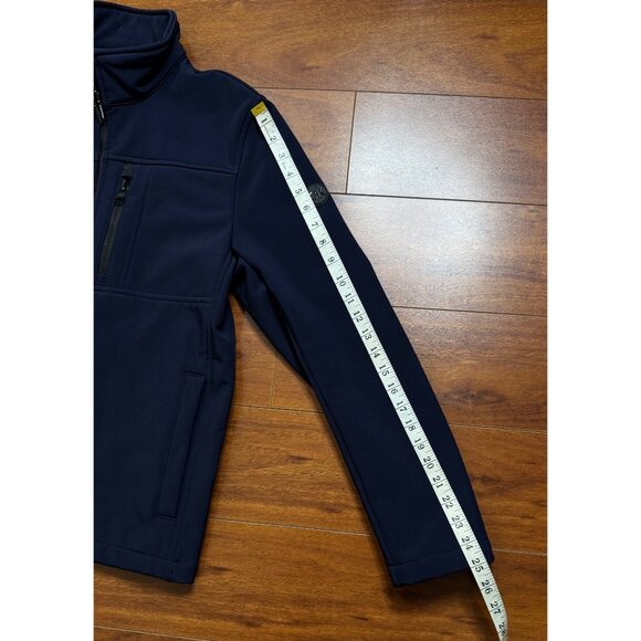 CALVIN KLEIN WATER RESISTANT FULL ZIP JACKET MEN SIZE S BLUE - Picture 9 of 12